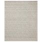 Loloi Raven 8"6" x 11"6" Silver and Ivory Area Rug, , large