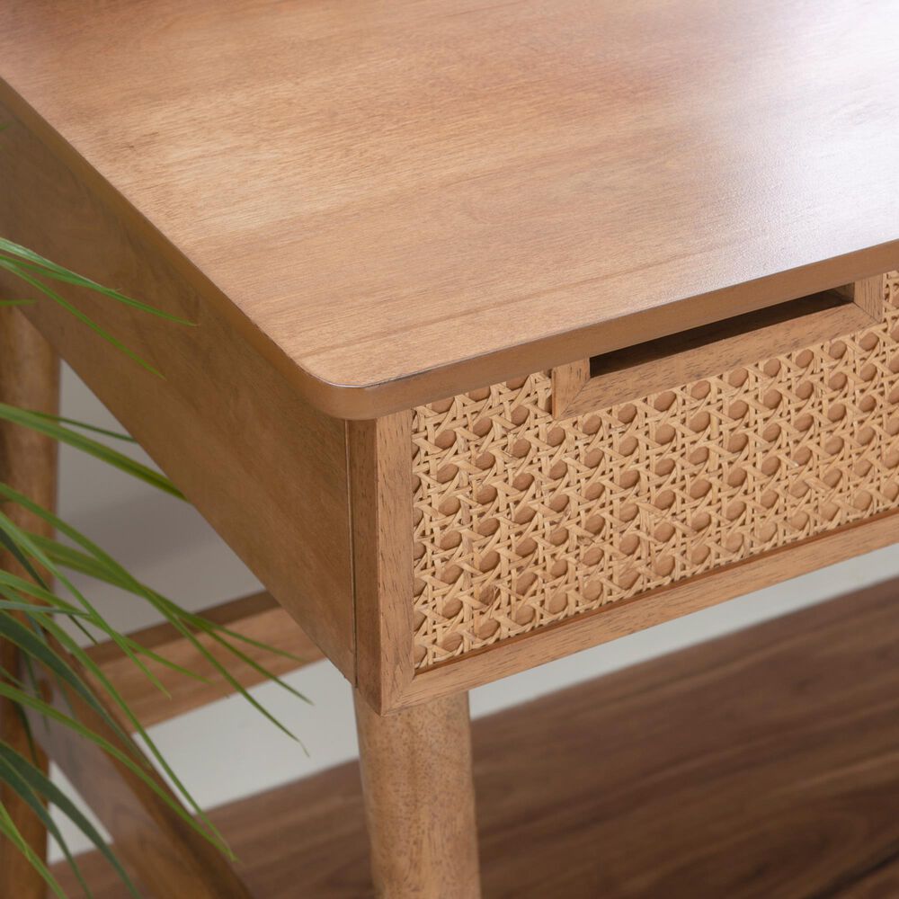 Linon Home Decor Ryker Writing Desk in Natural, , large