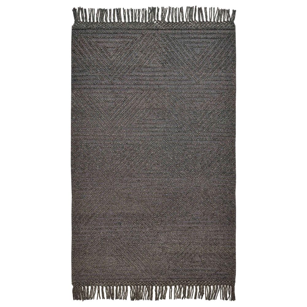 Feizy Rugs Phoenix 0810F 5' x 7'6" Slate and Gray Area Rug, , large
