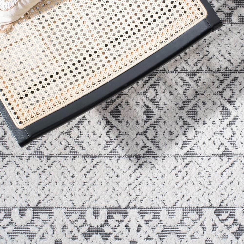 Safavieh Cabana CBN654A 2&#39;2&quot; x 7&#39; Ivory and Grey Area Performance Rug, , large