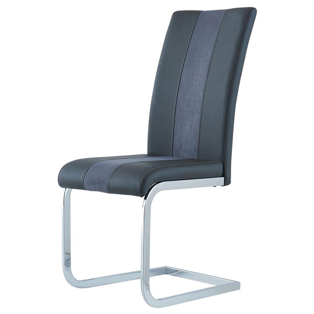 Global Furniture USA Side Chair in Chrome, , large