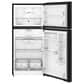 Whirlpool 19 Cu. Ft. Top Freezer Refrigerator in Black, , large