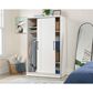 Sauder HomePlus Wardrobe in White, , large
