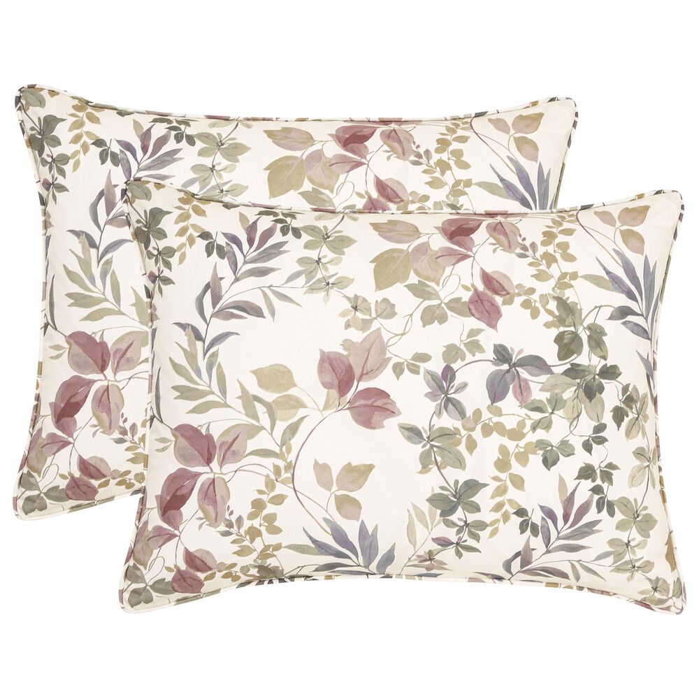 Royal Court Rosewood 4-Piece Full Comforter Set in Rose, , large