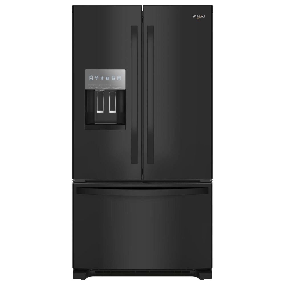 Whirlpool 24.7 Cu. Ft. French Door Refrigerator in Black, , large