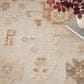 Nourison Whispers 9" x 12" Cream, Grey and Brown Area Rug, , large