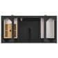 James Martin Vanities Myrrin 48" Vanity in Carbon Oak with 3 cm Lime Delight Quartz Top, , large