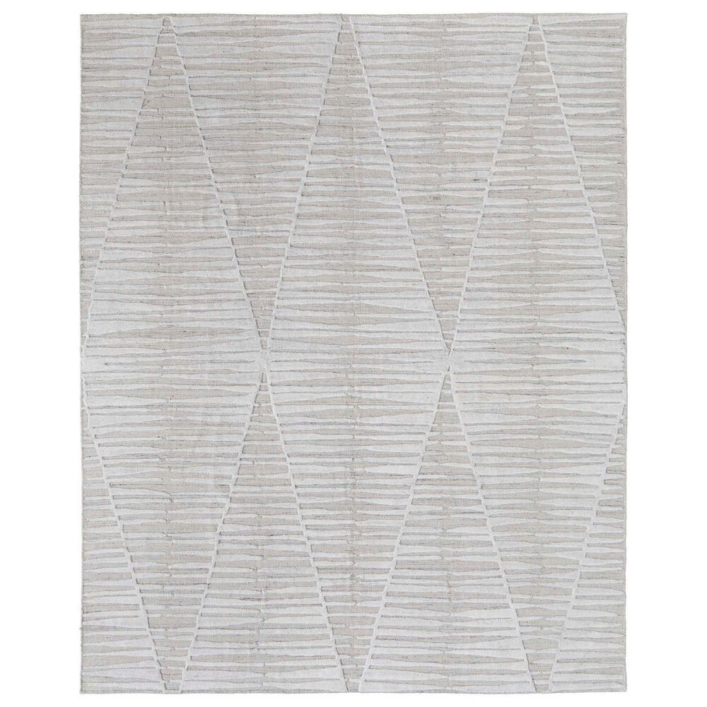 Feizy Elias 3"6" x 5"6" Ivory and Gray Area Rug, , large