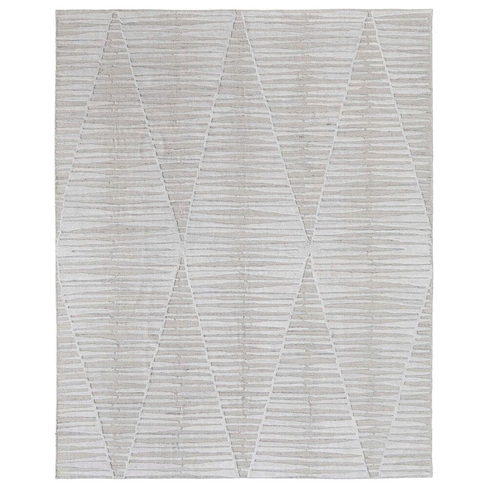 Feizy Elias 3"6" x 5"6" Ivory and Gray Area Rug, , large