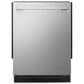 LG 24" Built-In Bar Handle Dishwasher with TrueSteam in PrintProof Stainless Steel, , large