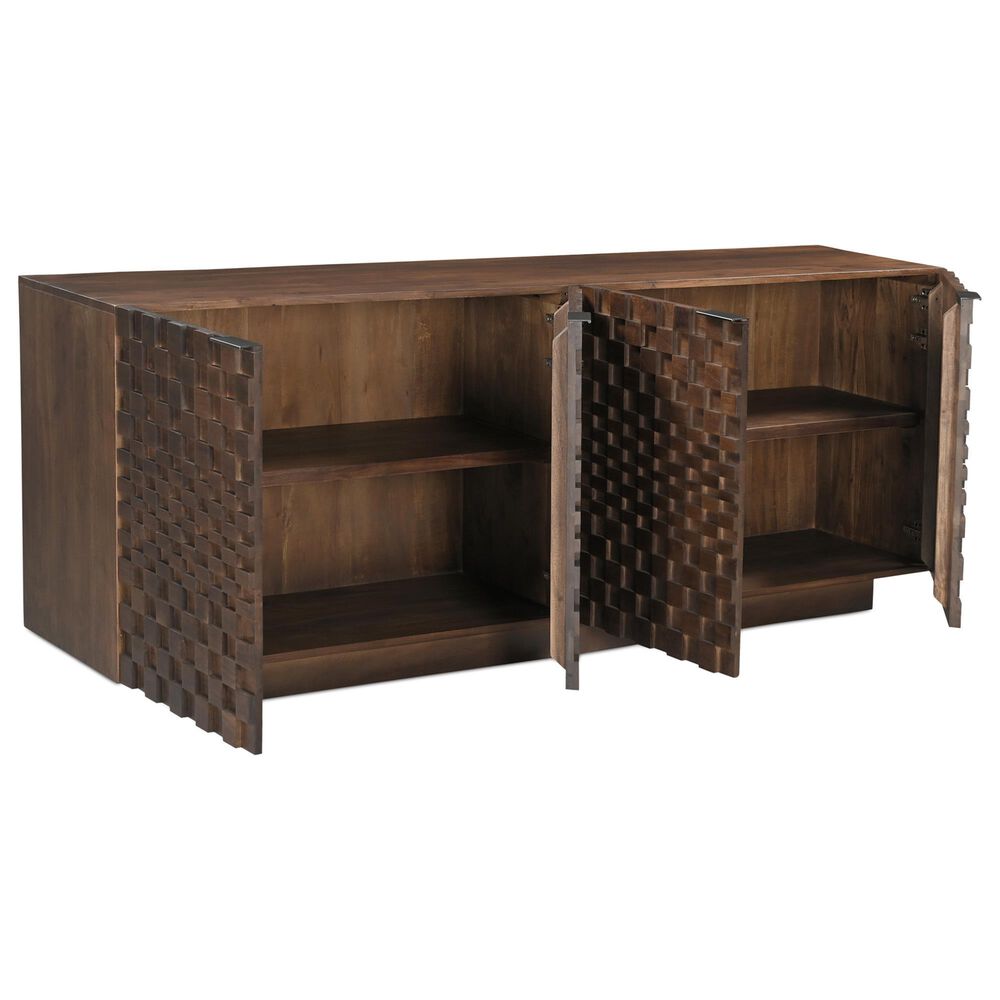 Moe&#39;s Home Collection Easton 4-Door Sideboard in Brown, , large