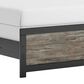 Ashley Broachmyn King LED Bookcase Bed in Black and Gray, , large