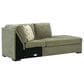 Ashley Bridgepoint 2-Piece Right Facing Sectional with Chaise in Moss, , large