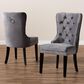 Baxton Studio Remy Side Chair with Grey Cushion in Espresso (Set of 2), , large