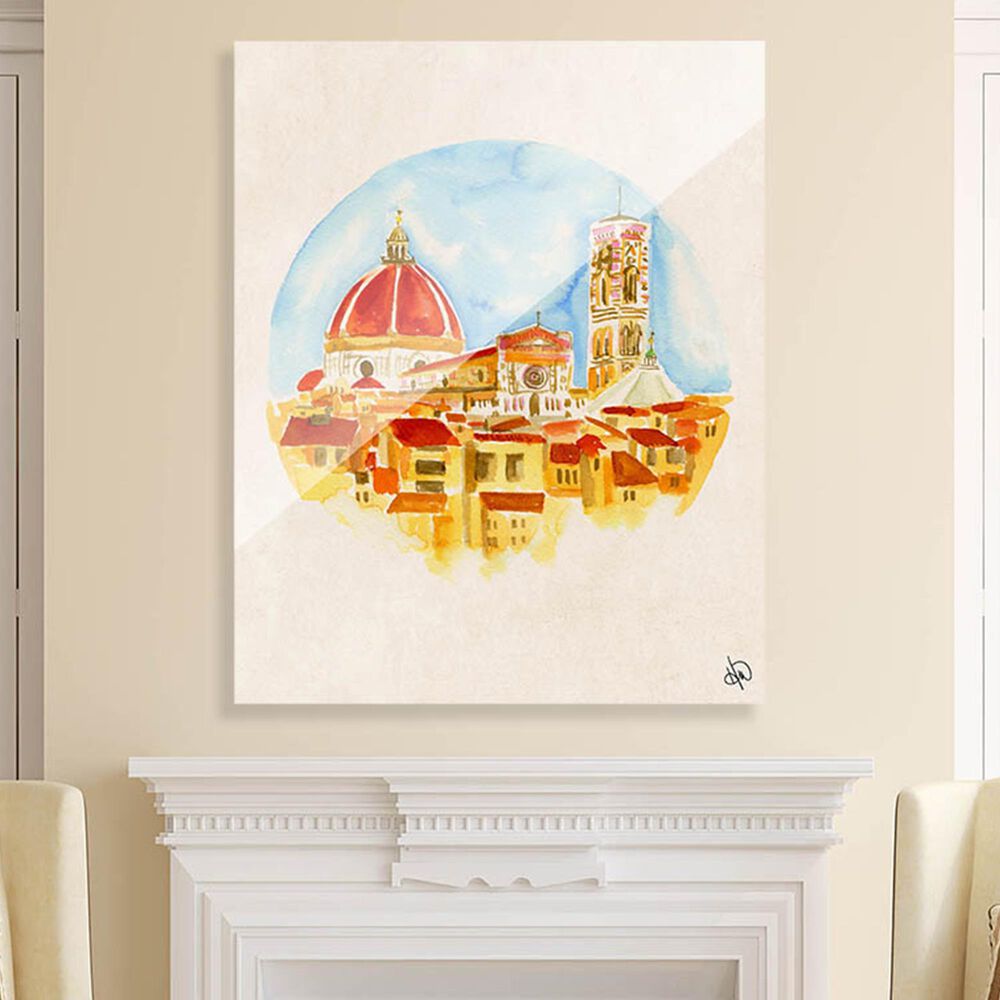 Kathy Ireland Home "Camera Con Vista" 40" x 30" Acrylic Wall Art Print, , large