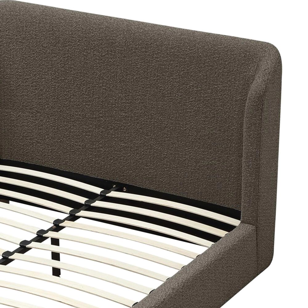 Kiki Full Upholstered Bed - Pumpernickel Kiki Full Upholstered Bed - Pumpernickel