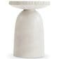 Bernhardt Antibes 18" Round Accent Table in Pumice, , large