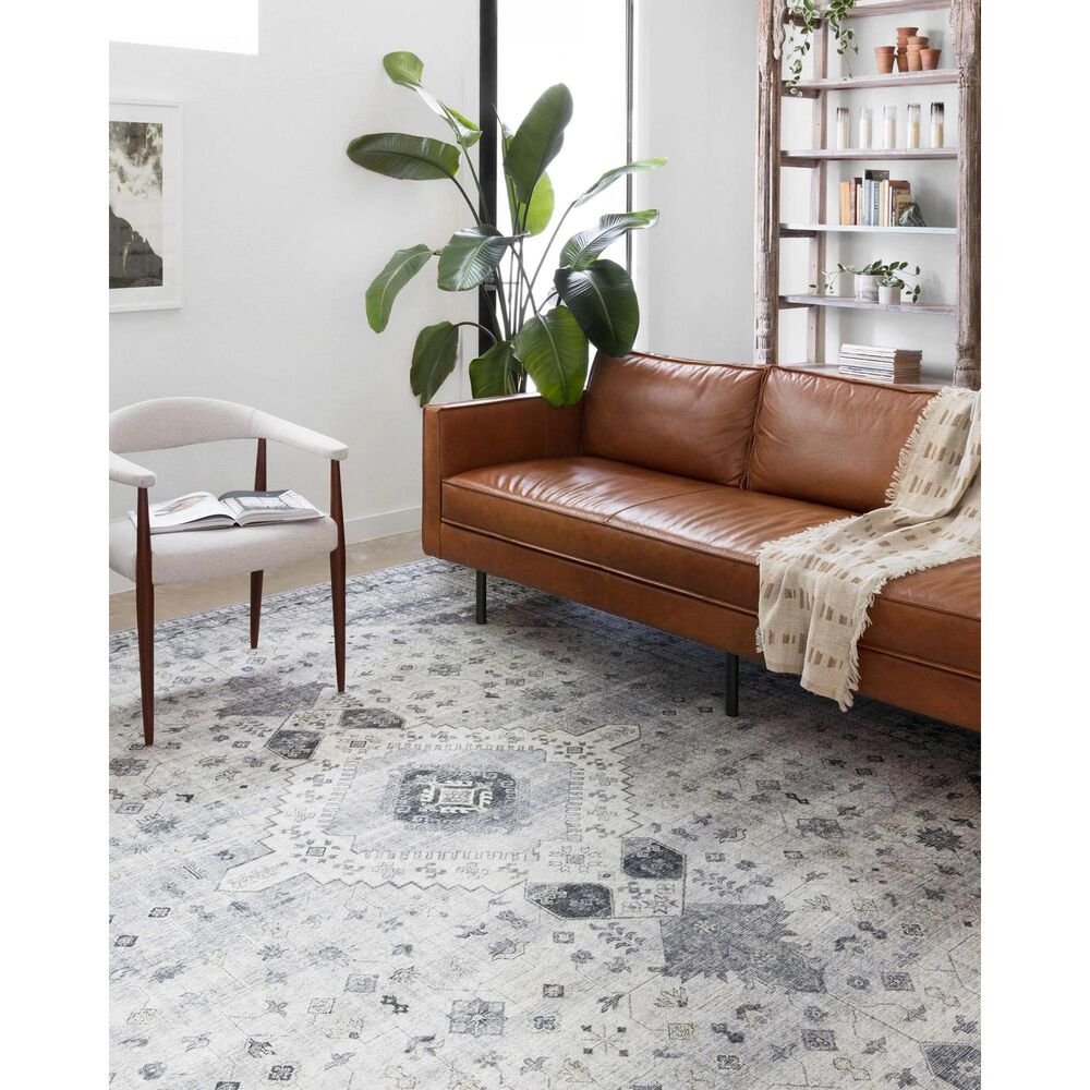 Loloi II Skye SKY-02 9&#39; x 12&#39; Silver and Grey Area Rug, , large