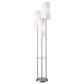 Adesso Trio Floor Lamp in Brushed Steel, , large