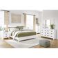 Ashley Binterglen 4-Piece Queen Panel Bedroom Set in White, , large