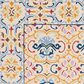 Safavieh Micro-Loop 2"3" x 9" Beige and Blue Runner, , large