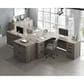 Sauder Affirm 6-Piece Commercial Office Desk Suite in Hudson Elm, , large