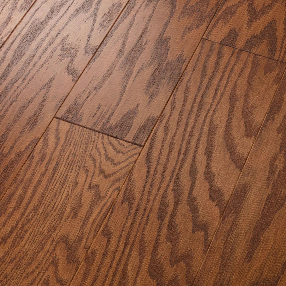 Shaw Albright Gunstock Oak 5&quot; Engineered Hardwood, , large