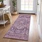 Dalyn Rug Company Solace SL14 2"3" x 7"6" Eggplant Runner, , large