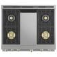 Monogram 36" All Gas Professional Range with 4 Burners and Griddle in Stainless Steel, , large