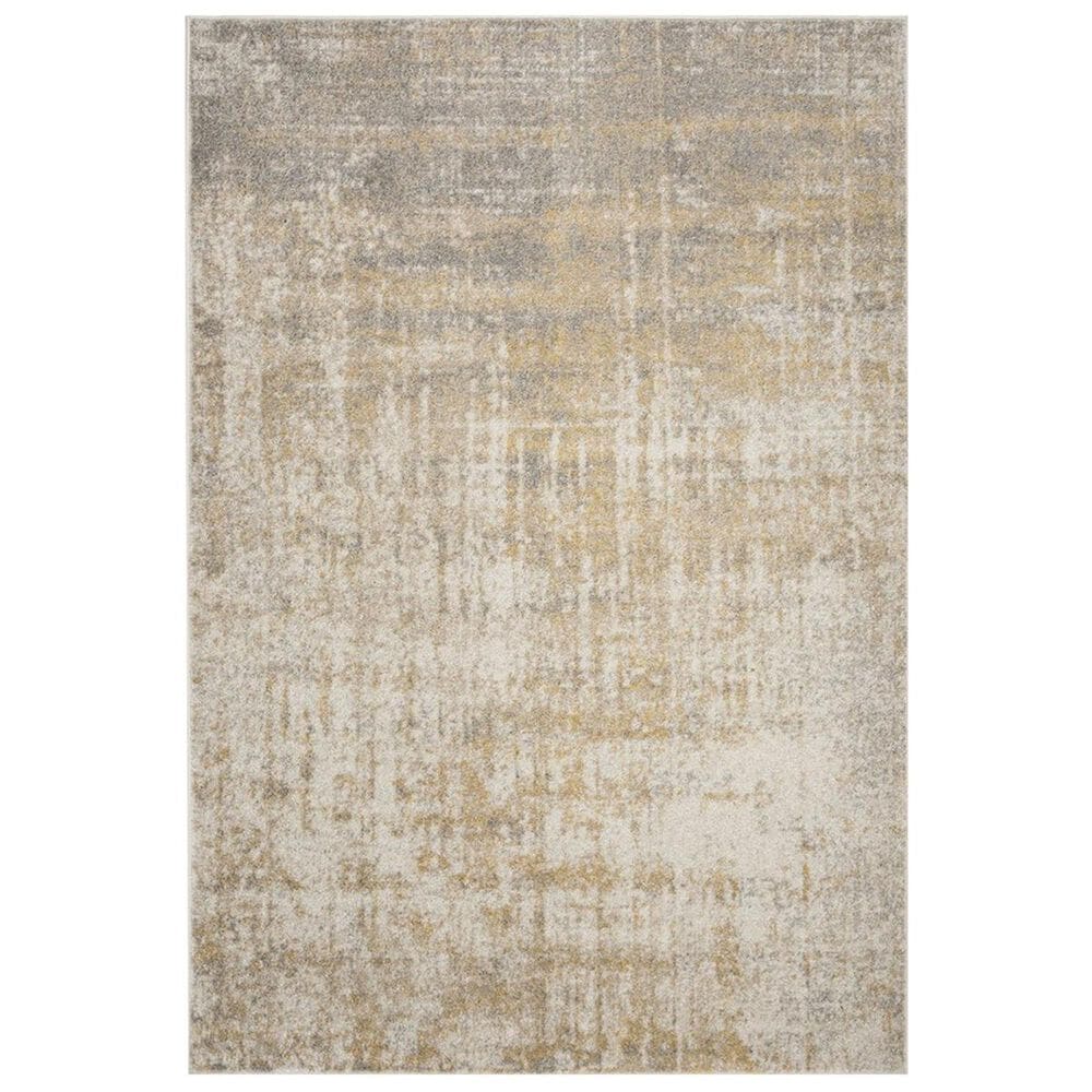 Safavieh Adirondack ADR207A 5"1" x 7"6" Creme and Gold Area Rug, , large