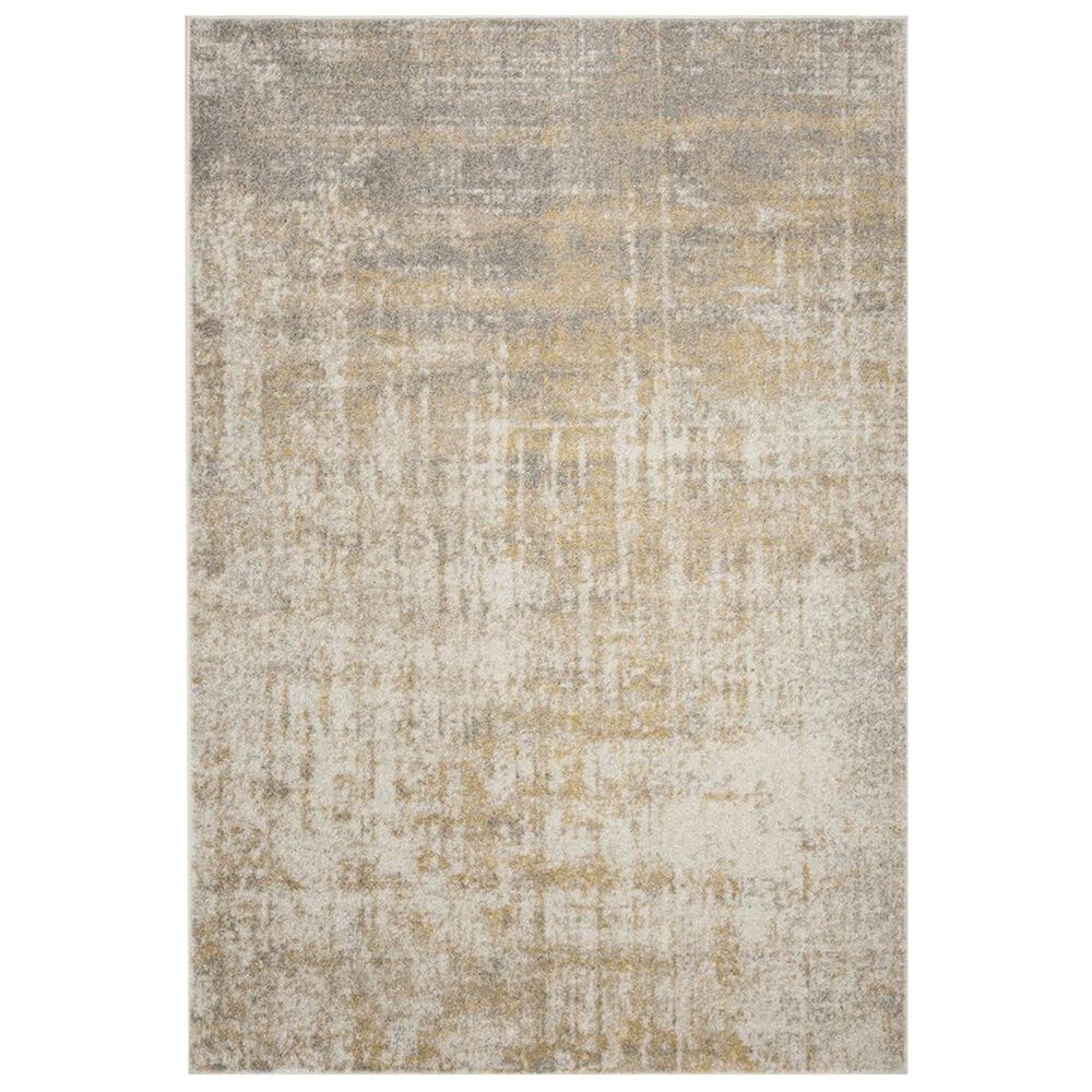 Safavieh Adirondack ADR207A 5"1" x 7"6" Creme and Gold Area Rug, , large