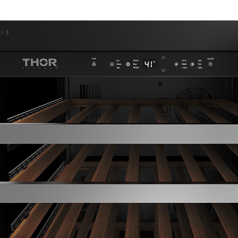 Thor Kitchen 24" Single Zone Wine Cooler in Stainless Steel, , large