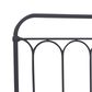 Ashley Nashburg Queen Slat Metal Bed in Black, , large