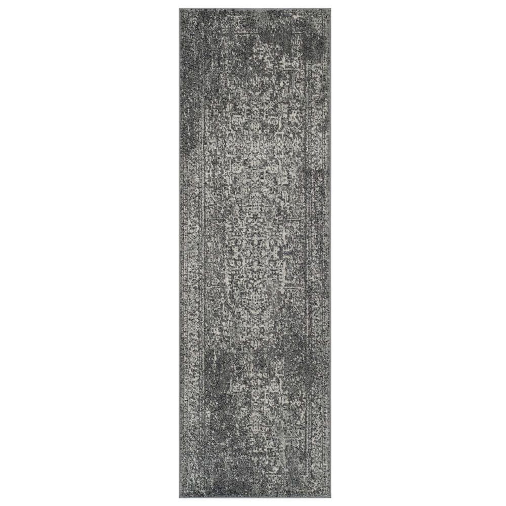 Safavieh Evoke EVK256D 2"2" x 11" Grey and Ivory Runner, , large