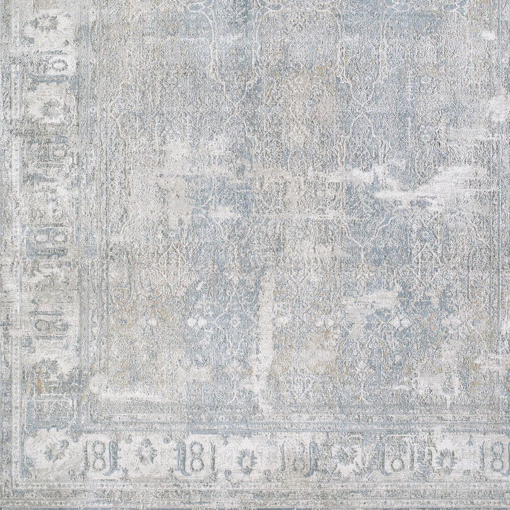 Surya Brunswick Cream, Light Gray, Charcoal, Light Brown and Mustard 2' x 2'11" Area Rug, , large