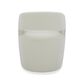 Interlochen Contemporary Dining Arm Chair in Polyester Elite Ivory White, , large