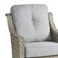 HOMLUX Outdoor Arm Chair in Gray (Set of 2), , large