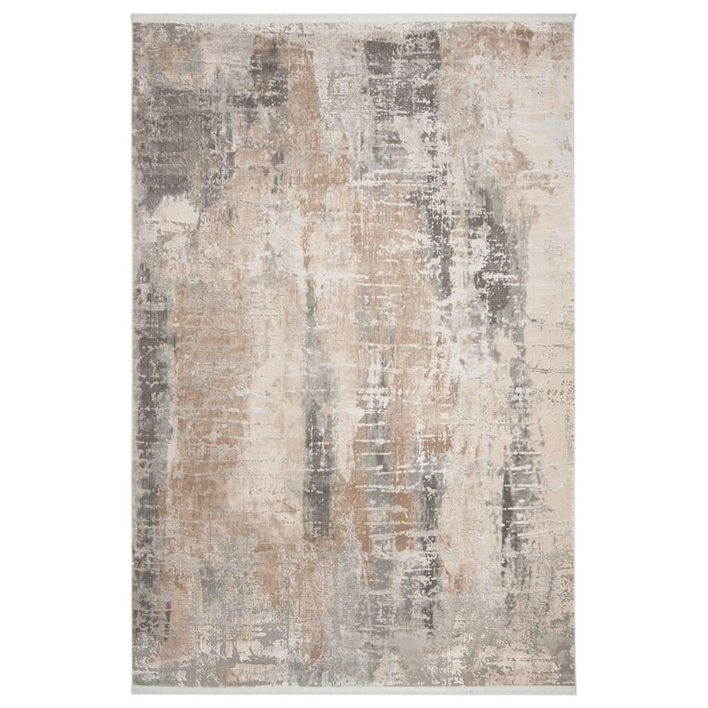 Safavieh Eclipse 4' x 6' Beige and Brown Area Rug, , large