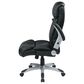 OSP Home Executive Bonded Leather Chair with Black Cushion, , large