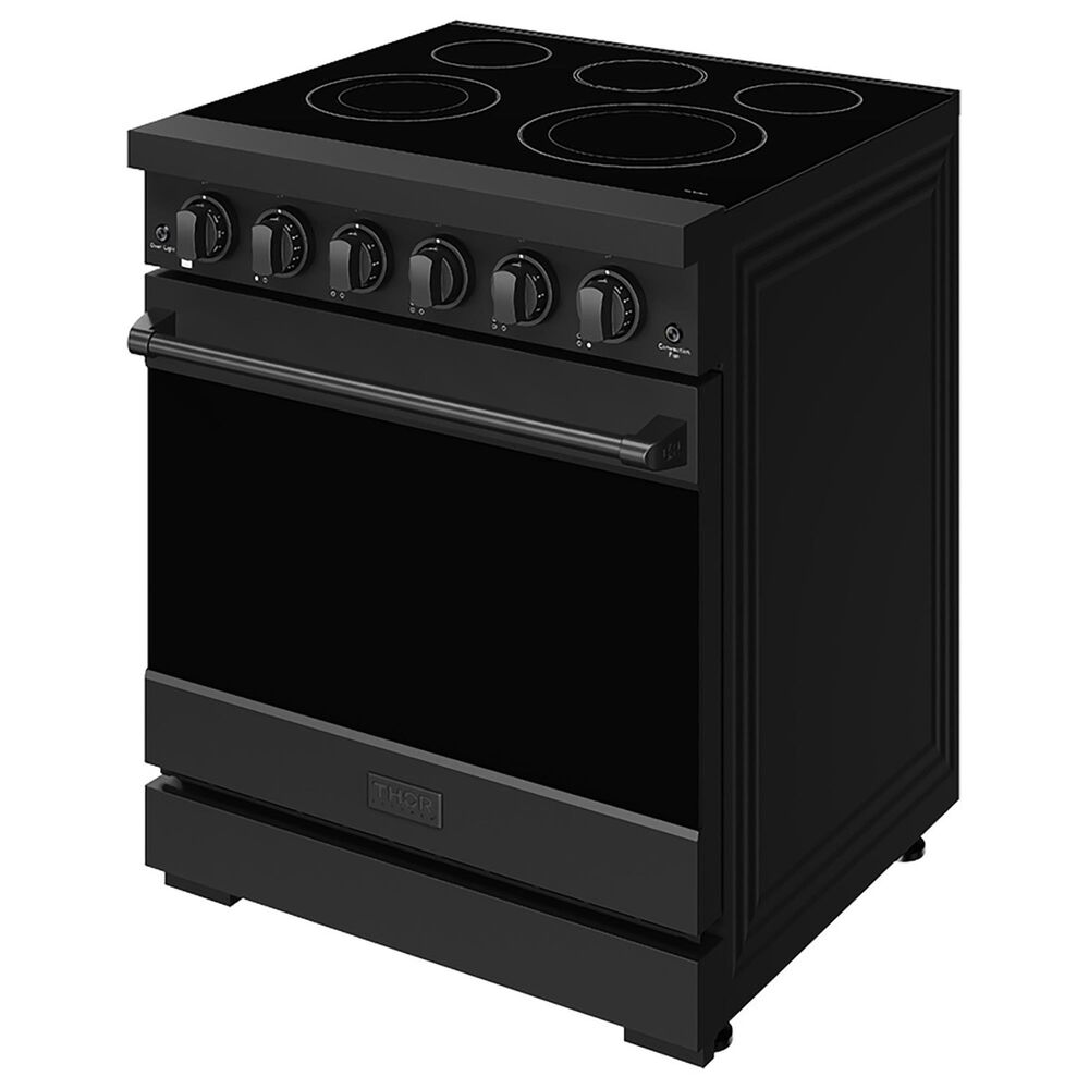 Thor Kitchen Gordon Ramsay Series 30" Professional Electric Range in Black, , large