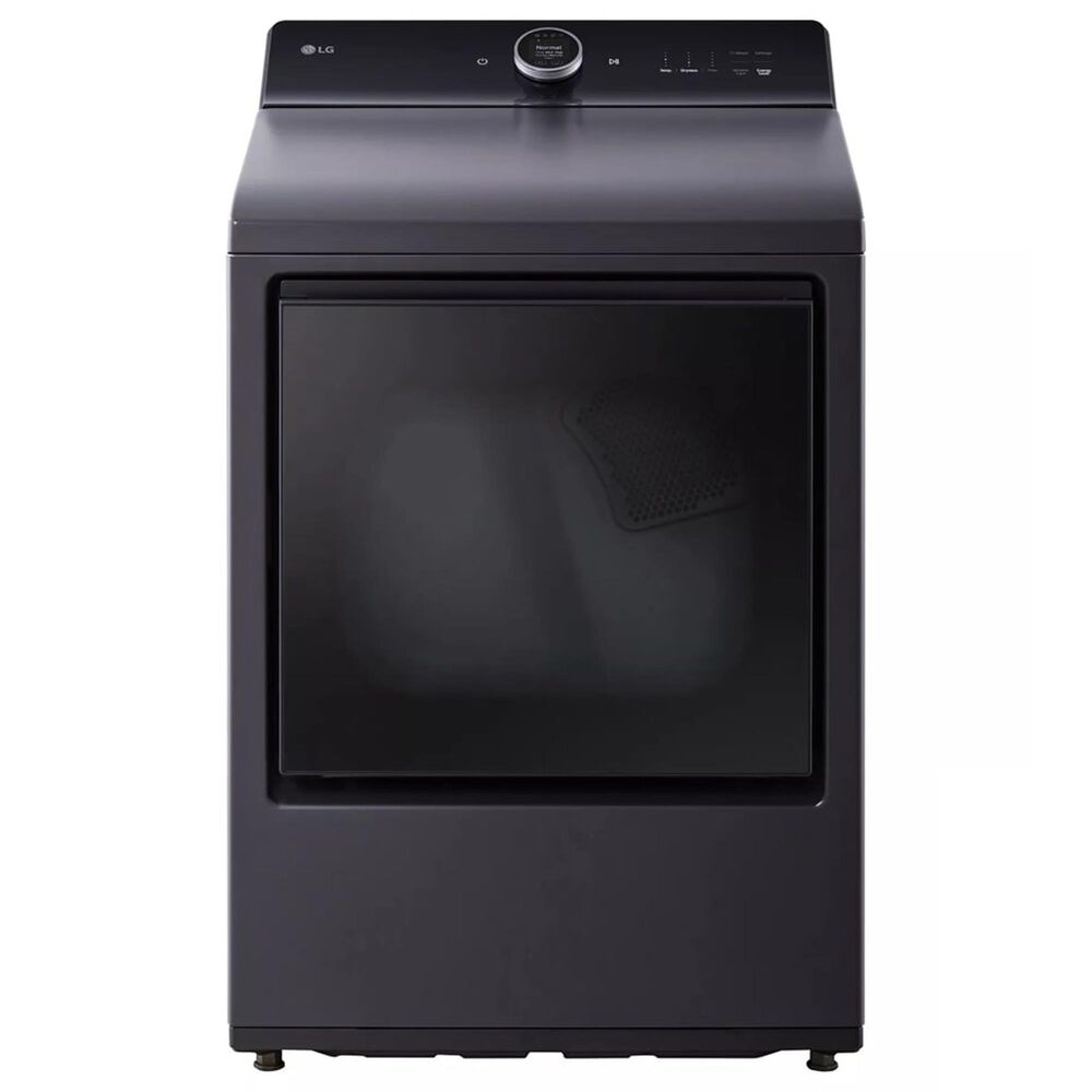 LG 5.5 Cu. Ft. Top Load Washer and 7.3 Cu. Ft. Electric Dryer with TurboSteam in Matte Black, , large