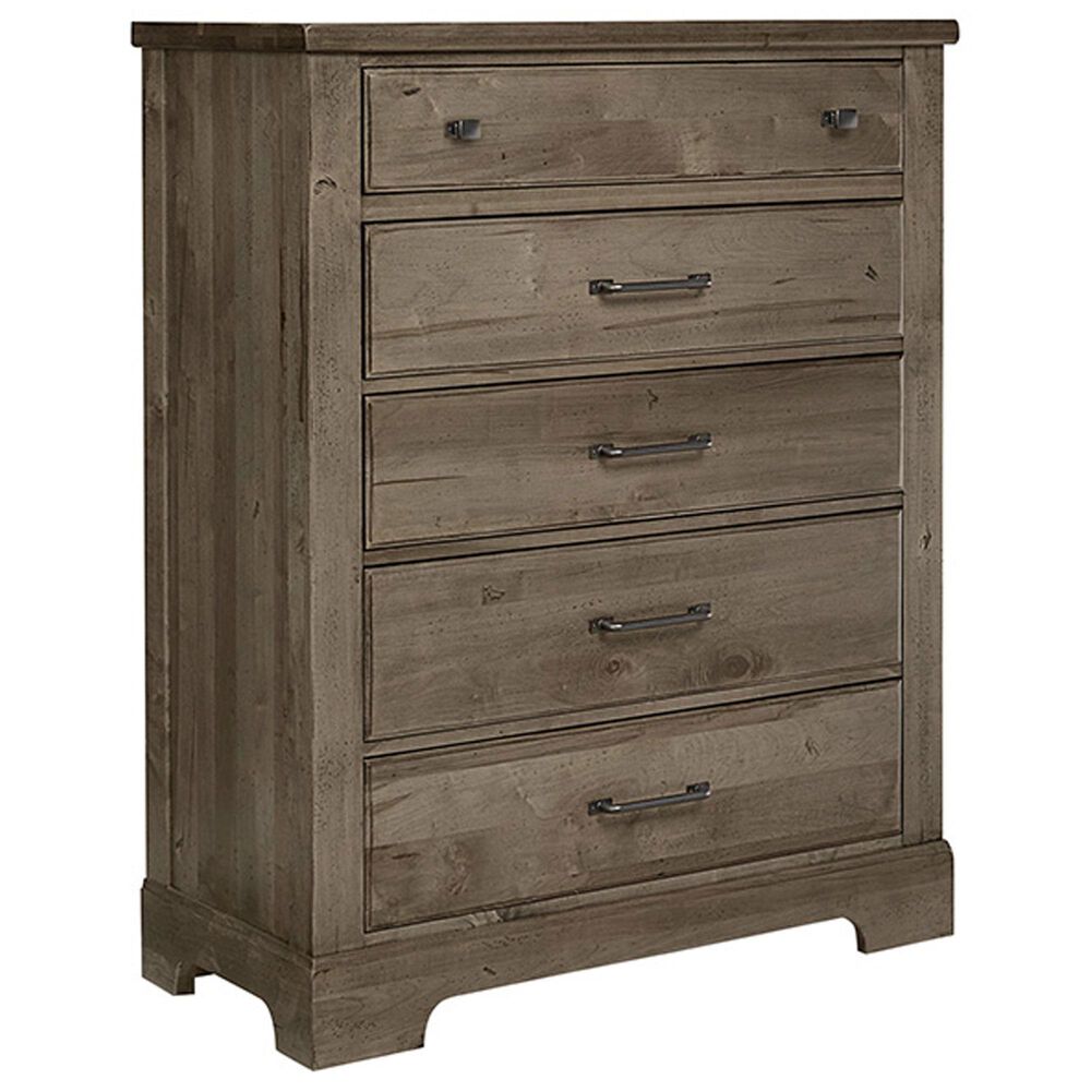 Viceray Collections Cool Rustic 5-Drawer Chest in Stone Grey, , large