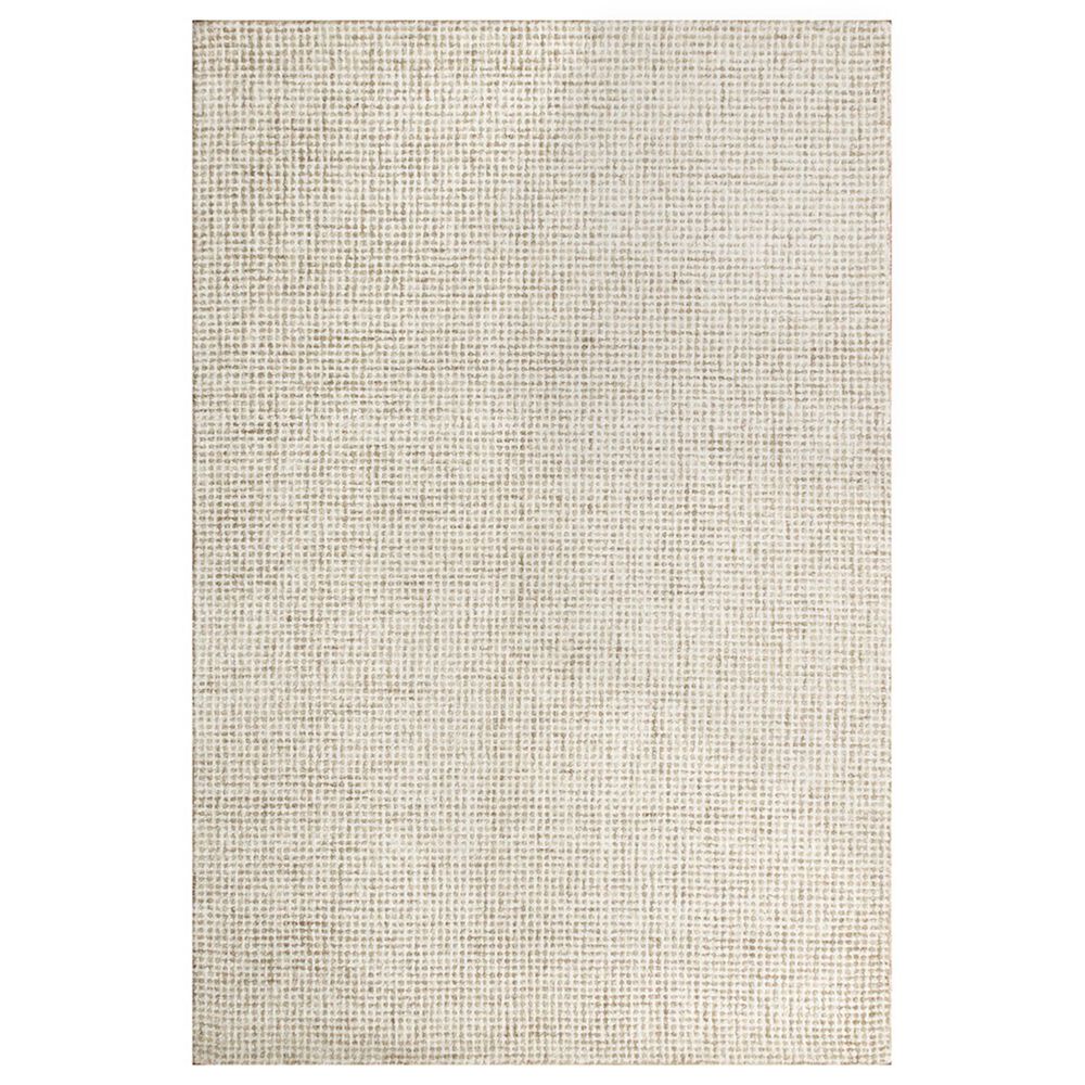 L&R Resources Criss Cross Beige and Ivory 12" x 15" Area Rug, , large