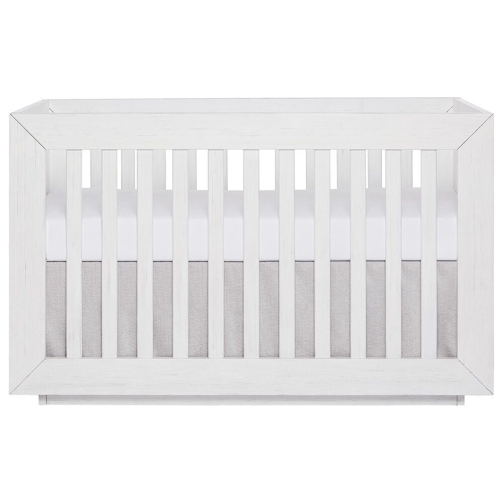 Evolur Maddox Convertible Crib in Weathered White, , large