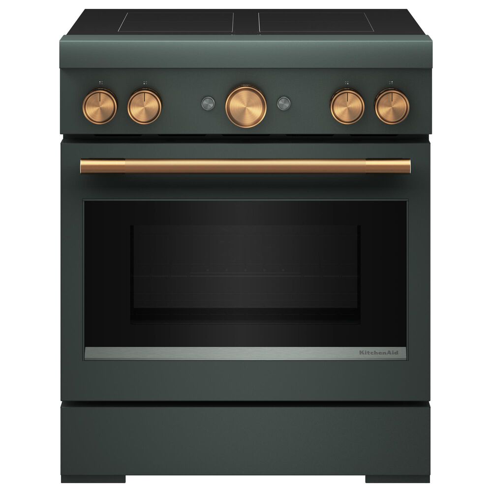 KitchenAid 4.1 Cu. Ft. Freestanding Induction Range in Juniper, , large