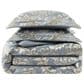 J. Queen New York Lorenzo 3-Piece King/California King Comforter Set in Blue and Cream, , large