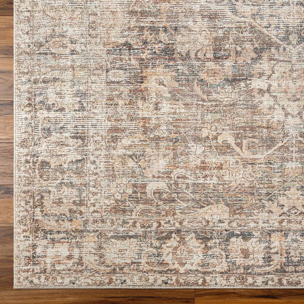 Surya Marlene 6&#39;6&quot; x 9&#39; Dark Brown, Beige, Tan, Brown and Black Area Rug, , large