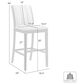 Armen Living Nolan 30" Bar Stool in Dark Roast, , large