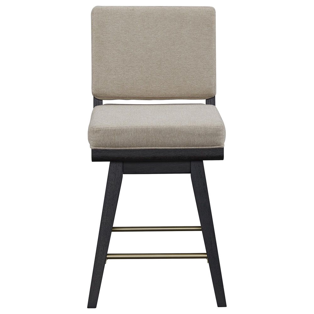 Sterling Timber Elure Swivel Counter Stool in Peppercorn, , large