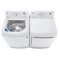 LG 7.3 Cu. Ft. Ultra Large Capacity Electric Dryer with Sensor Dry Technology in White, , large